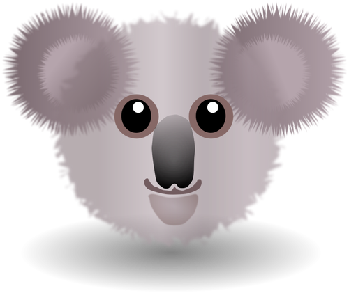 Funny Koala Head Clipart