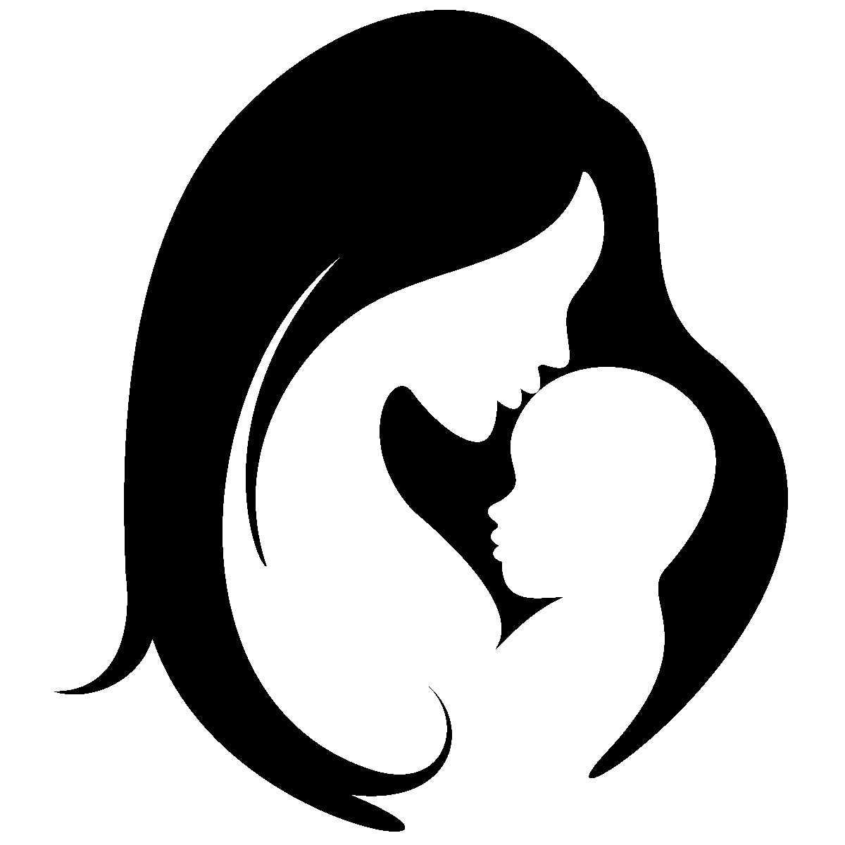 Baby Mama Mother Silhouette Child HD Image Free PNG Clipart