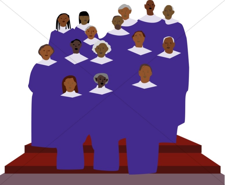 African American Choir Transparent Image Clipart