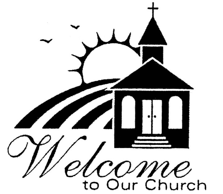 Church Religious Welcome To The Christian Library Clipart