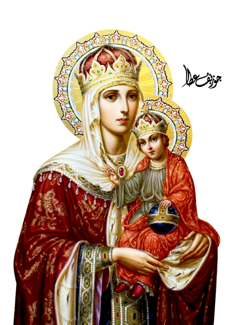 Mary, Theotokos Icons Of Jesus Virgin Printing Clipart