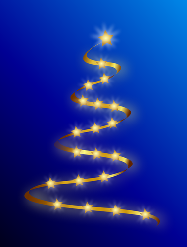 Abstract Christmas Tree Clipart