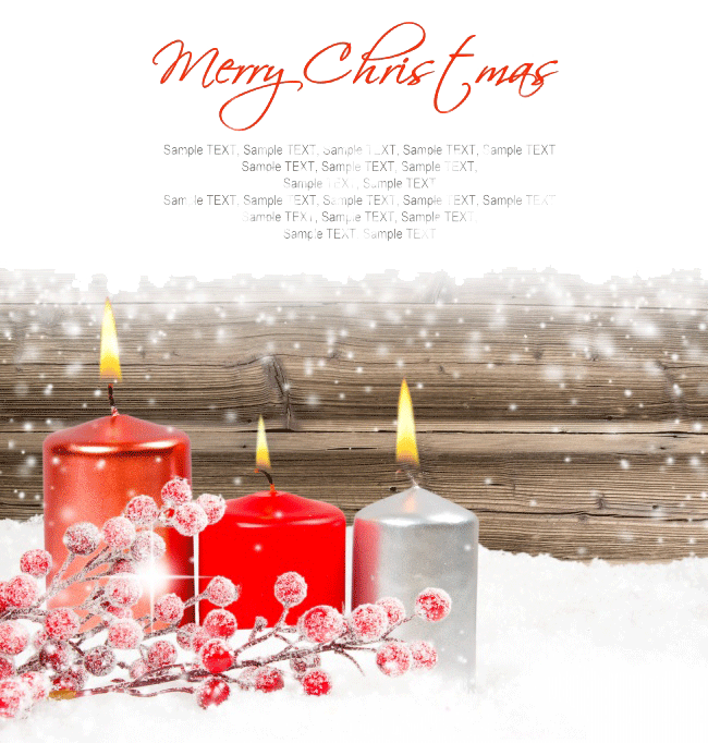 Christmas Merry Free Frame Clipart