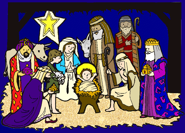 Free Nativity Public Domain Christmas Images 6 Clipart
