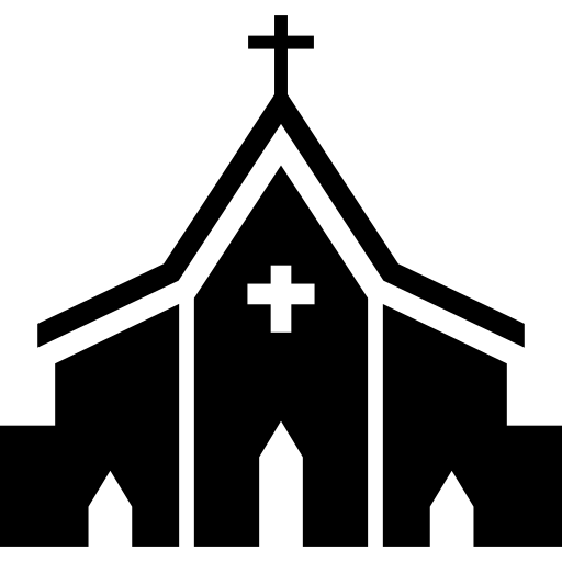 Catholic School Vector Icons Mount Christianity High Clipart