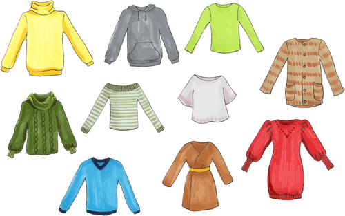 Clothing Tops Clipart