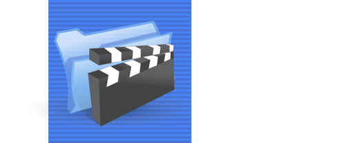 Blue Background Multimedia File Link Computer Icon Clipart
