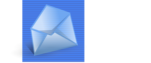 Blue Background Mail Computer Icon Clipart