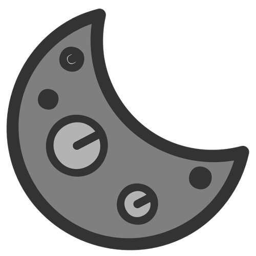 Moon Computer Icon Clipart