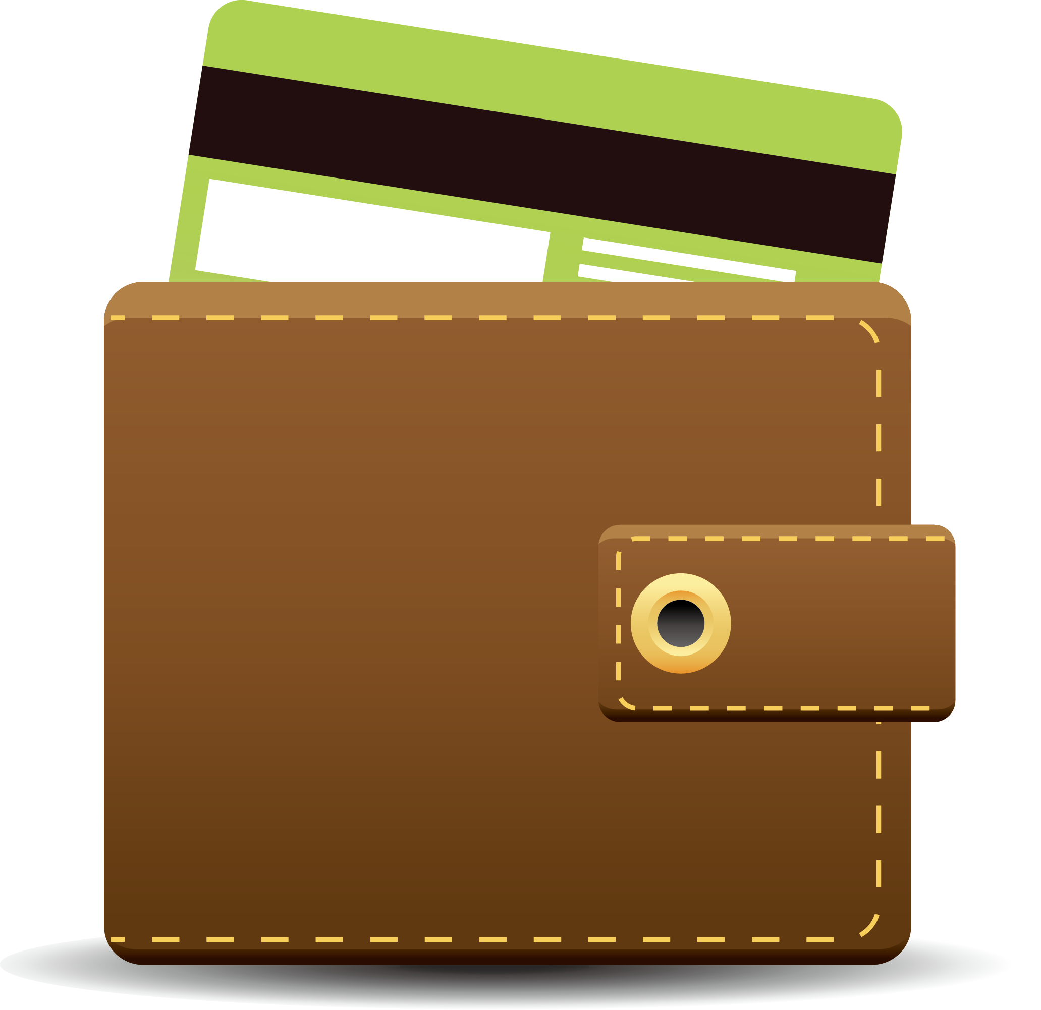 Vector Wallet Computer File Money Free Transparent Image HD Clipart