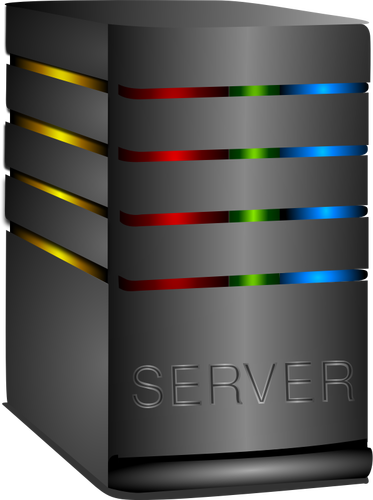 Shiny Computer Server Clipart