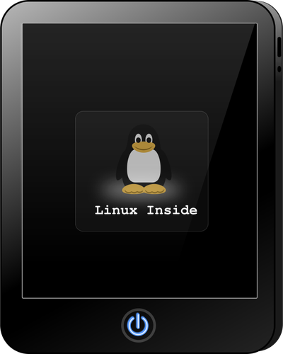 Linux Tablet Pc Clipart