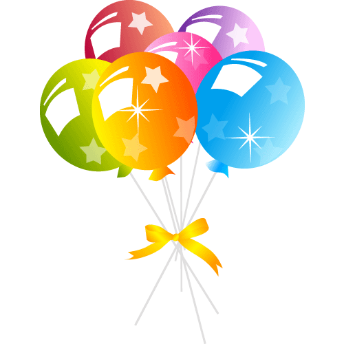 Party Balloons And Confetti Images Free Download Clipart