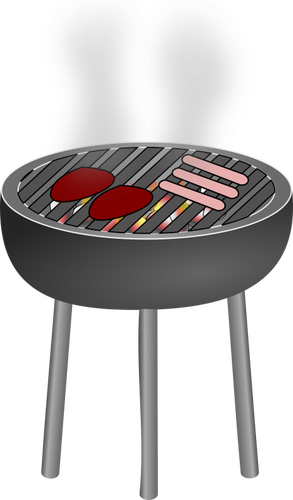 Meat Grilling Clipart