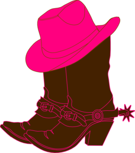 Cowgirl Boots At Vector Hd Image Clipart