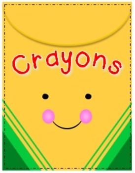Clip Art On Crayons Digital Papers And Clipart