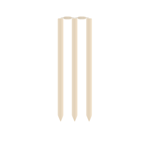 Cricket Stumps And Rails Clipart