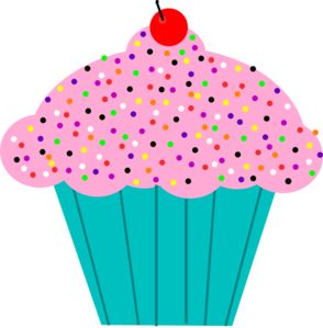 Pink Frosted Cupcake Cuppycakes Cupcake Free Download Clipart
