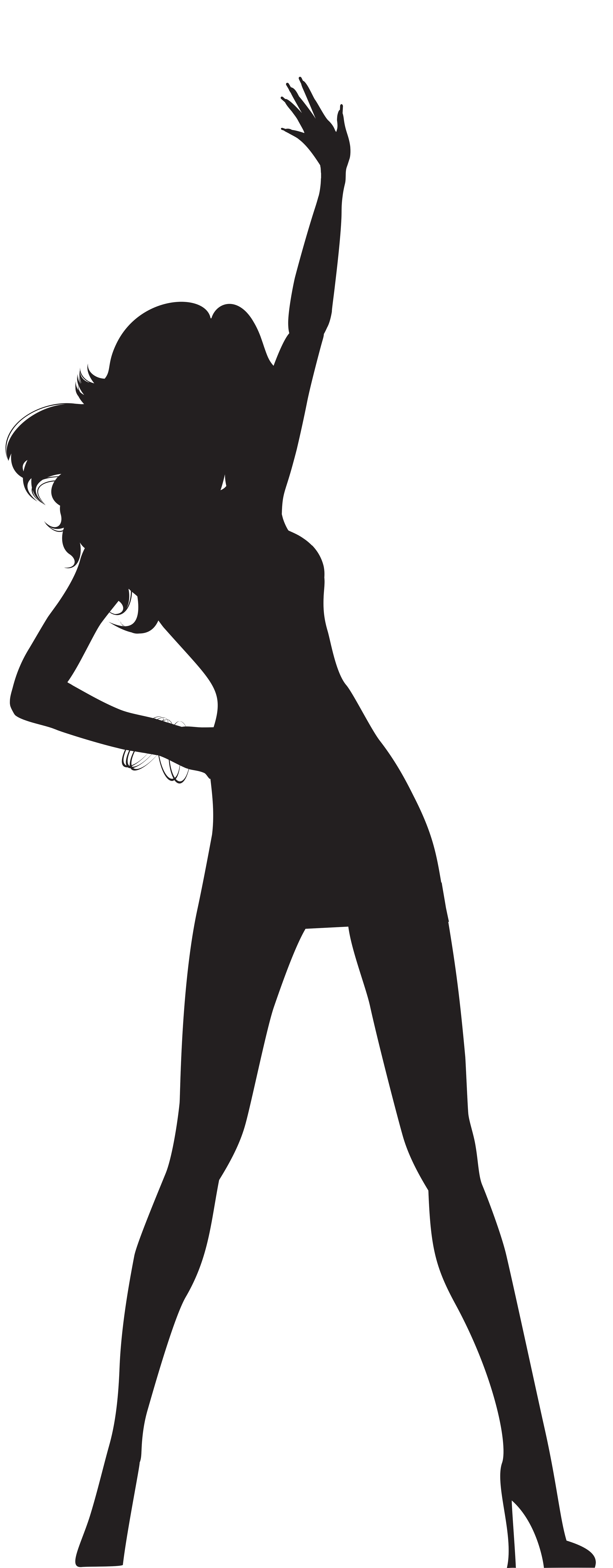 Dance Woman Silhouette Transparent Dancing HQ Image Free PNG Clipart