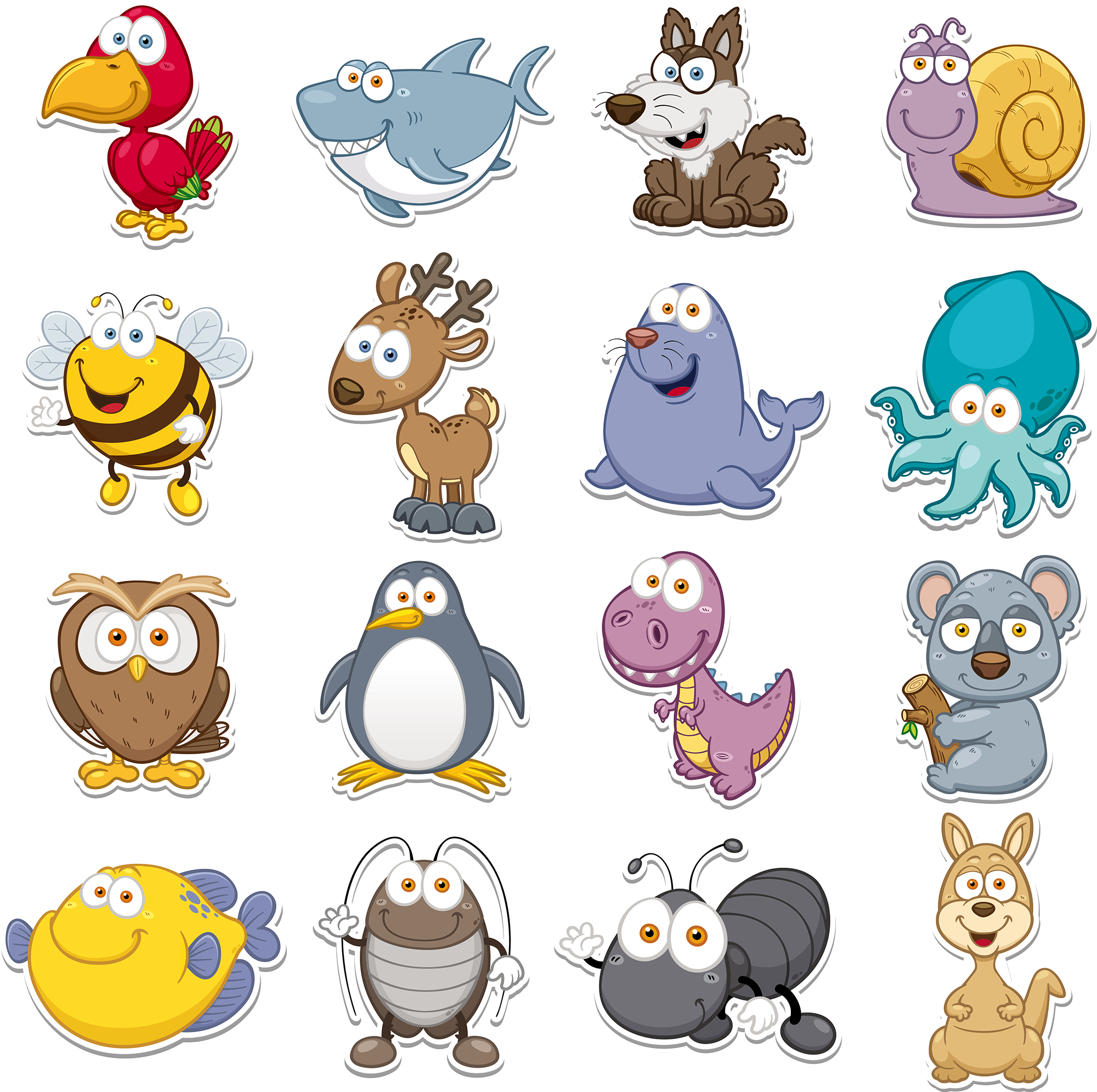 Vector Funny Version Collection Animal Free Photo PNG Clipart