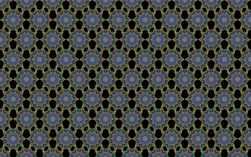 Black And Colorful Pattern Clipart