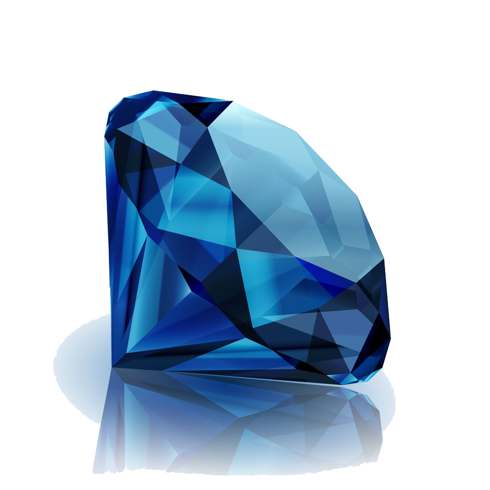 Blue Diamond Gemstone Gem Jewellery PNG File HD Clipart