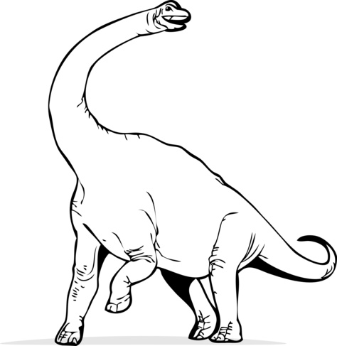 Free Kids Dino Dinosaur Pictures To Color Clipart