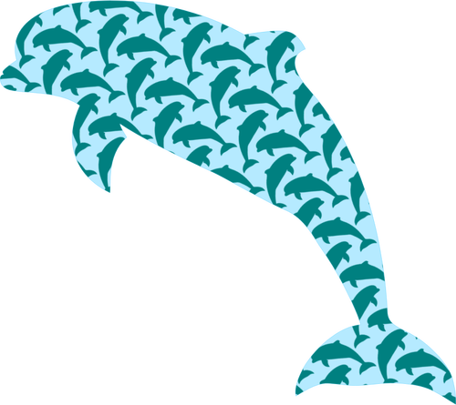 Dolphin Pattern Clipart