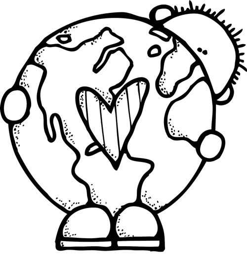 Earth Black And White Epic Xyz Clipart