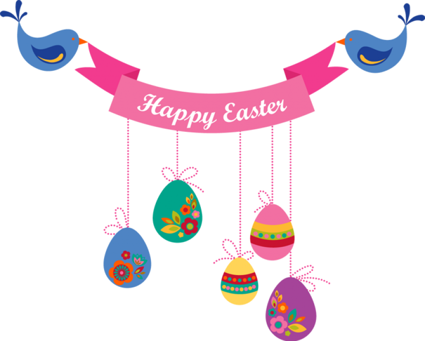 Easter! The Easter Bunny Happy Free Transparent Image HQ Clipart
