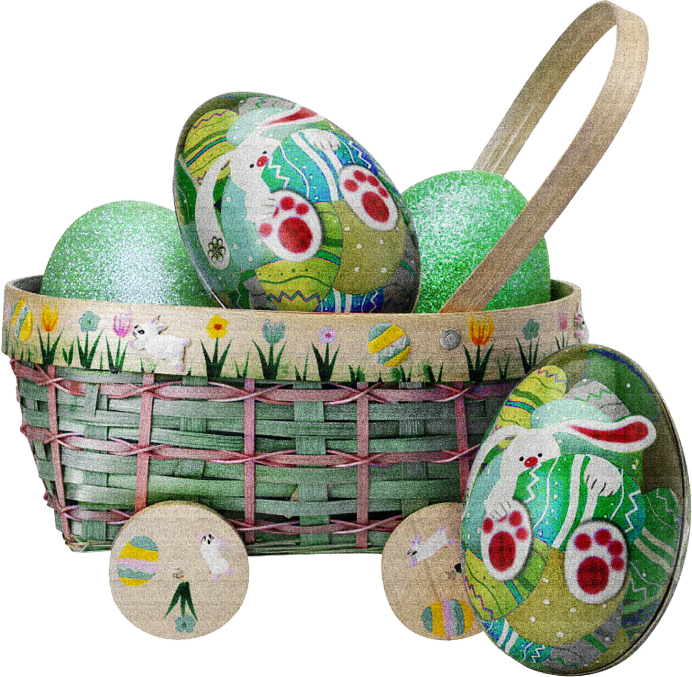 Network Easter Graphics Egg Bunny Portable Clipart