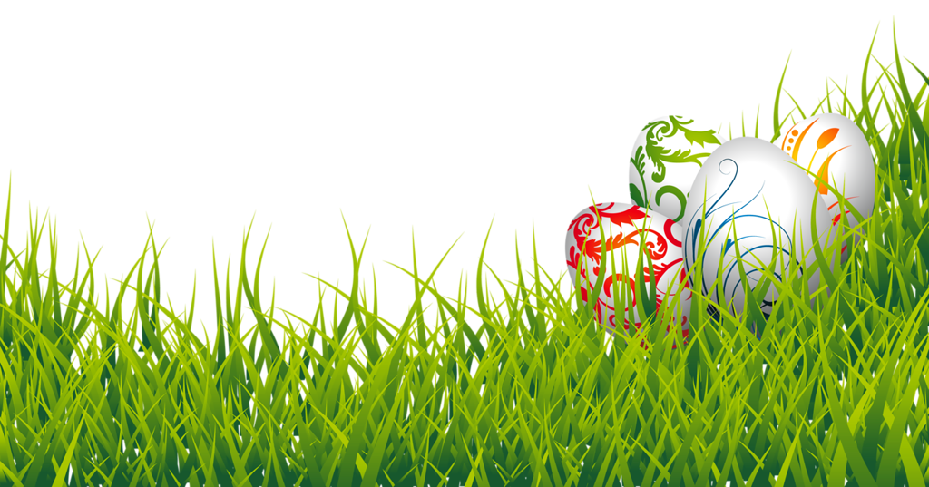 And Picture Easter Eggs Grass Egg Bunny Clipart