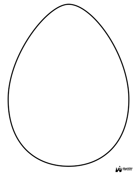 Free Egg Egg Black And White Collection Clipart
