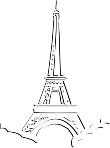 Eiffel Tower Triple Layer At Clker Com Clipart