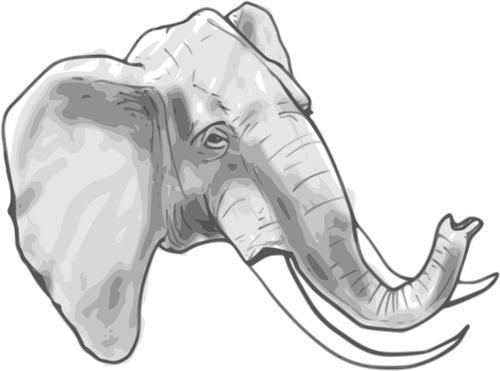 Outline Of Elephant Clipart