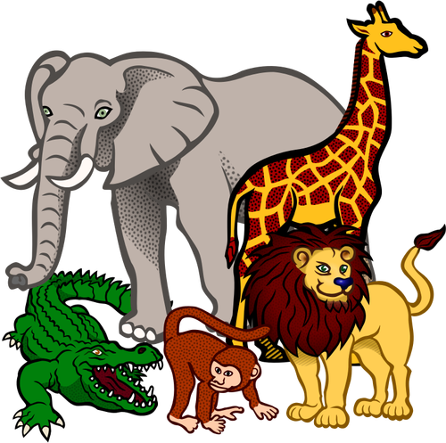 African Animals Clipart