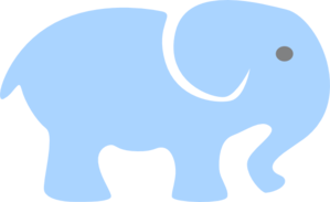 Baby Elephant Outline Images Free Download Png Clipart