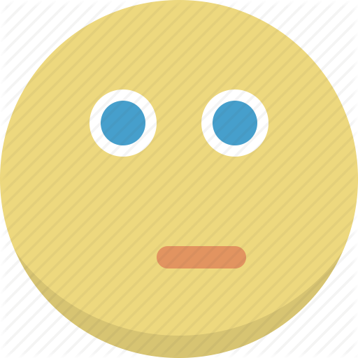 Confused Emoticon Emotion Expression Smiley Thinking Icon Clipart