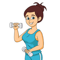 Workout Search Results For Wights Lifting Weights Clipart