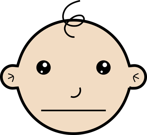 Serious Baby Clipart