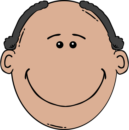 Of Big Mouth Man'S Face Clipart