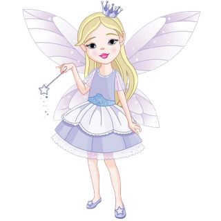 Cute Fairy Cartoon Fairies Fairy Gardens Clipart