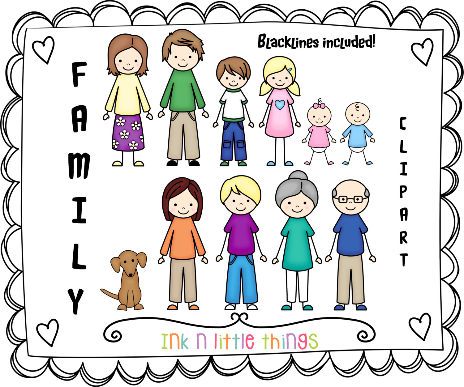 My Family Png Image Clipart