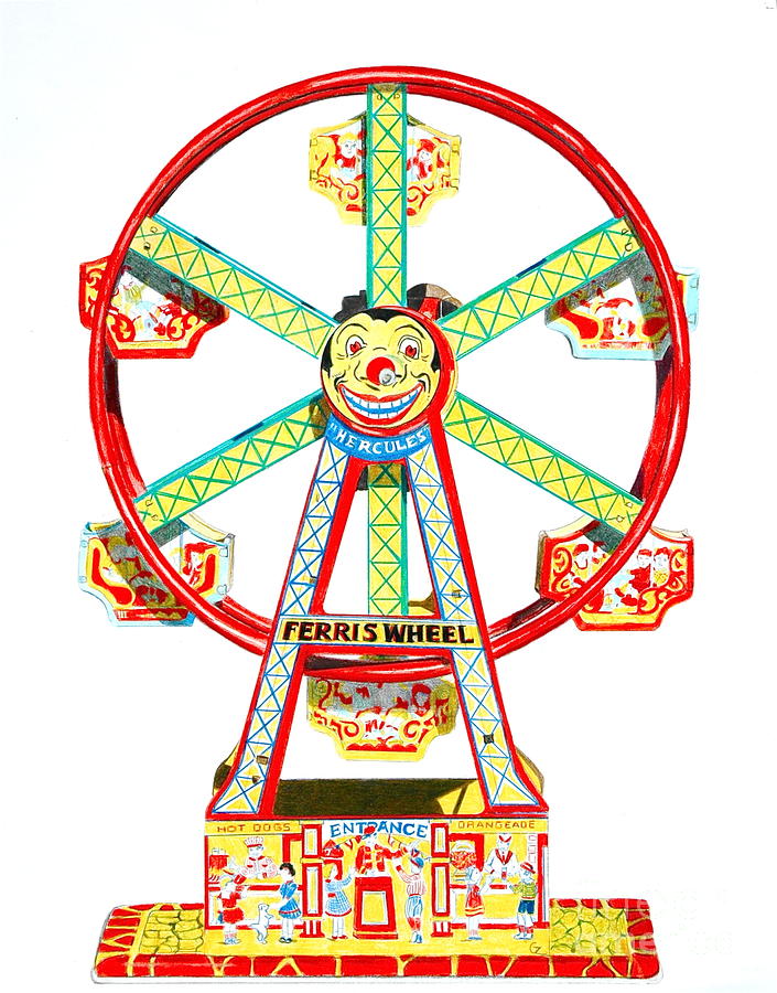Ferris Wheel Transparent Image Clipart