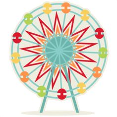 Ferris Wheel Images About Vacation On Cute Clipart
