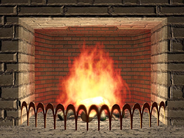 Free Fireplace Clipart Clipart