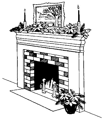 Fireplace Kwanzaa Fireplace Image Image Png Clipart