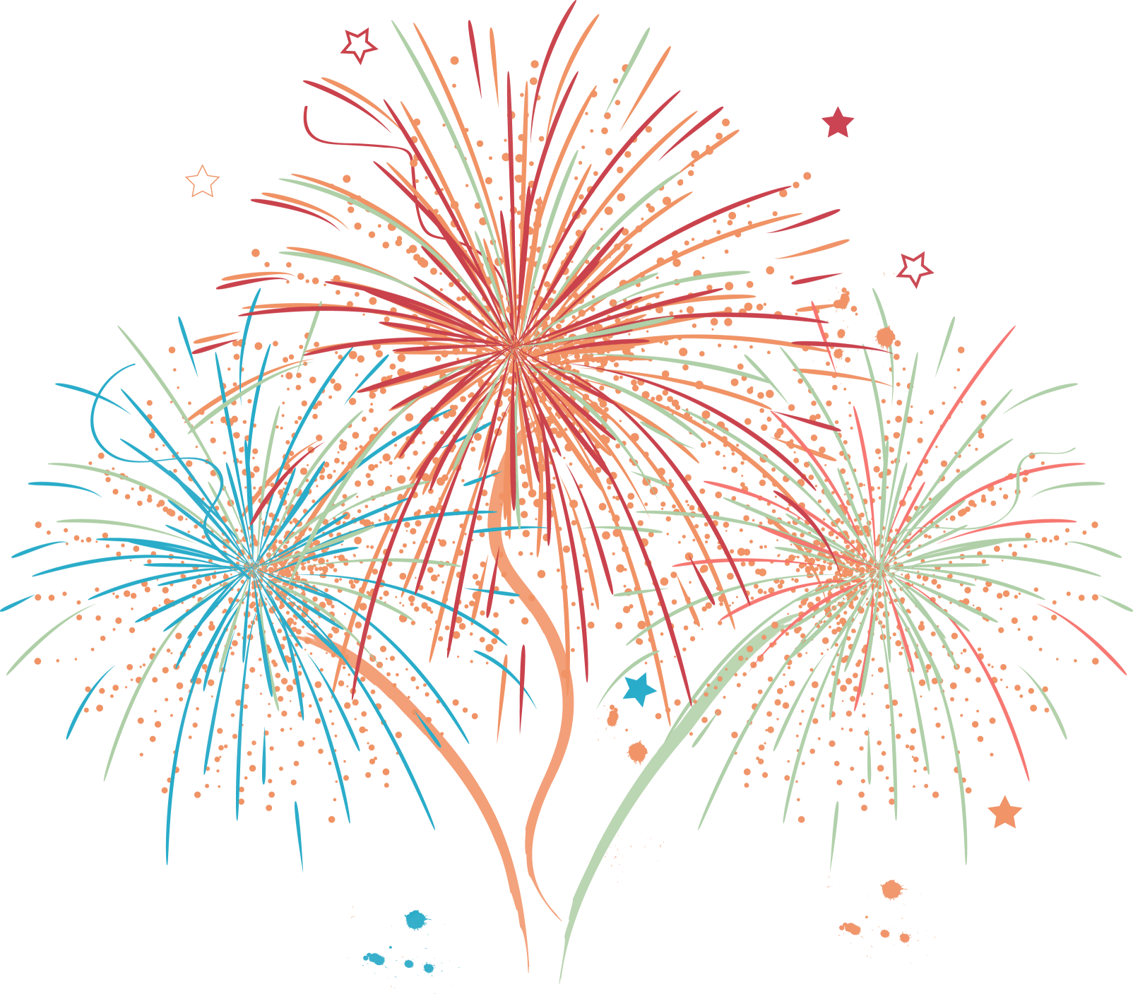 fireworks illustration free download