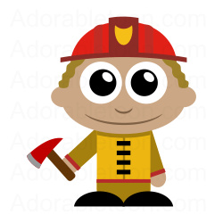 Firefighter Cartoon Characters Images Free Download Png Clipart