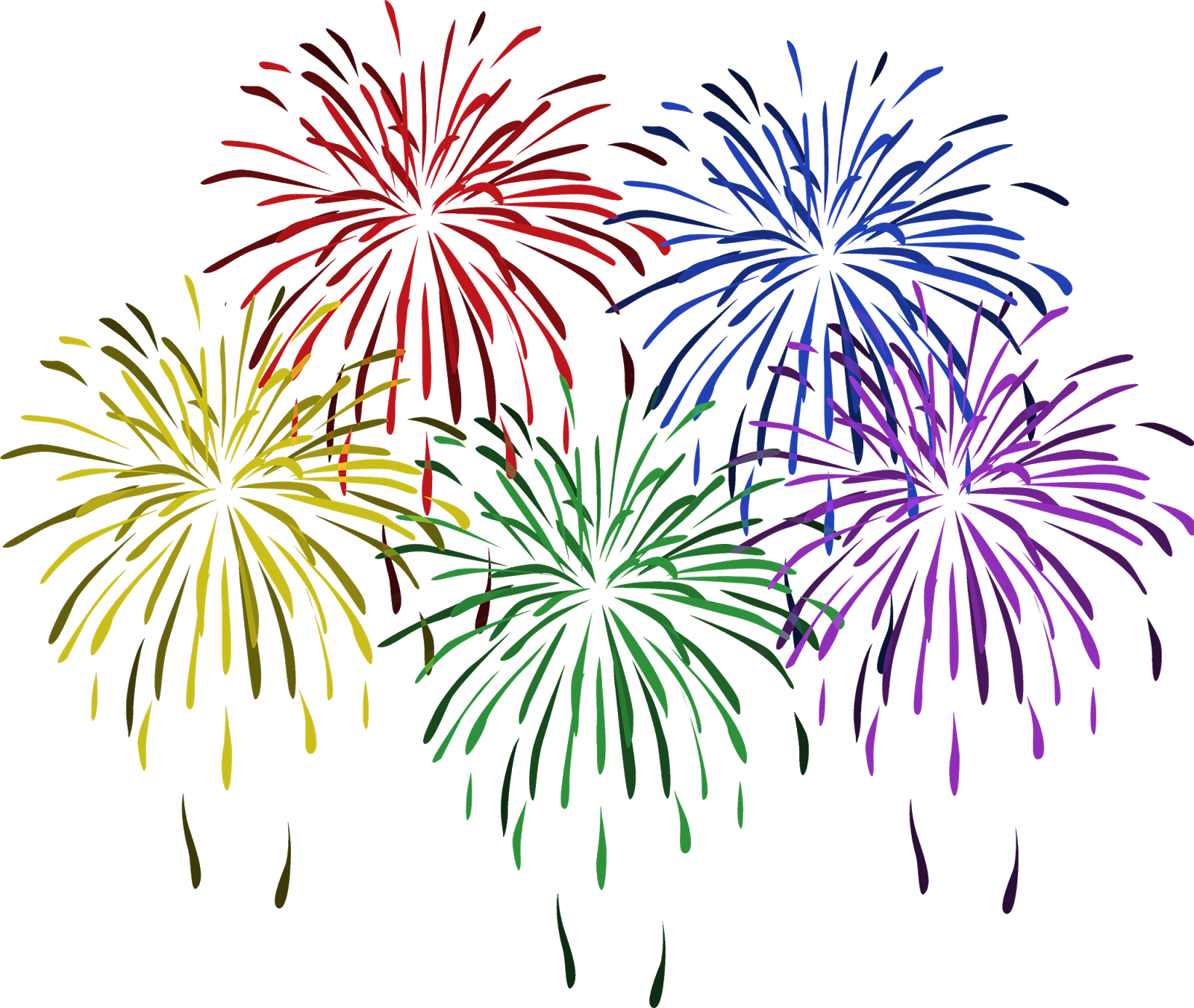 Free Of New Year Fireworks 8 Happy Clipart